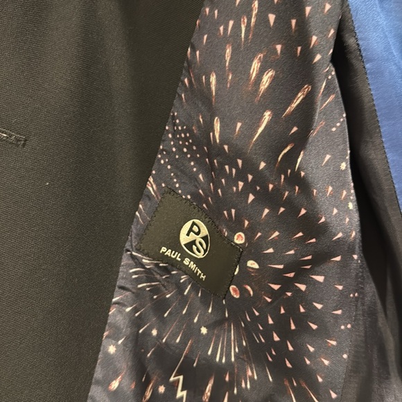 • Paul Smith • Women’s Black “A Suit To Travel In' Wool Blazer Size 40 / US 4 - Picture 4 of 7